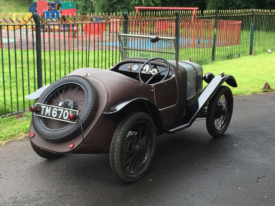Property of a deceased's estate,1930 Austin Seven Sports  Chassis no. B1-1010