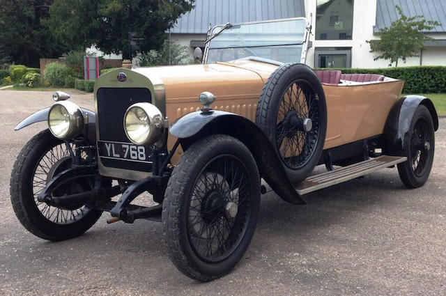 1925 Delage DI Tourer  Chassis no. D1 17976