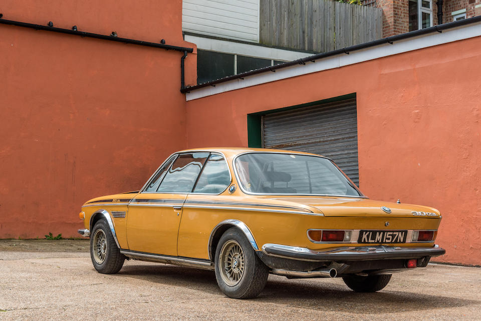 1974 BMW 3.0 CSL Coup&#233; Project  Chassis no. 2285444