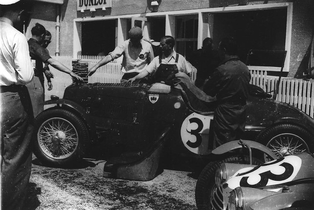 The Ex-Works, Dick Seaman, Eddie Hertzberger, Dudley Folland, John Wyer, Colonel Ronnie Hoare, Jack Fairman,1936 Aston Martin 2-Litre Speed Model 'Red Dragon' Sports-Racing Two-Seater  Chassis no. H6/711/U image 24