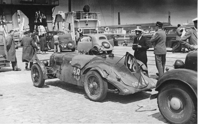 The Ex-Works, Dick Seaman, Eddie Hertzberger, Dudley Folland, John Wyer, Colonel Ronnie Hoare, Jack Fairman,1936 Aston Martin 2-Litre Speed Model 'Red Dragon' Sports-Racing Two-Seater  Chassis no. H6/711/U image 19