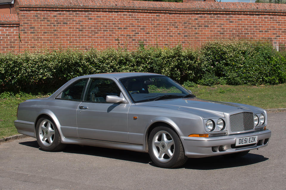 2001 Bentley Continental T Coup&#233;  Chassis no. ZCBZU25E82CH01503