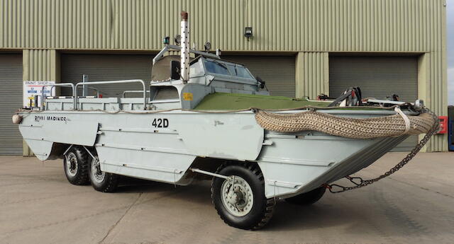 Bonhams : c.1945 DUKW 6x6 Amphibious Utility Chassis no. B269