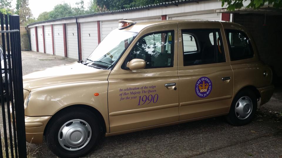 2002 LTI  TXII 'Jubilee Gold' Taxicab  Chassis no. SCRT2B6ME2C150631