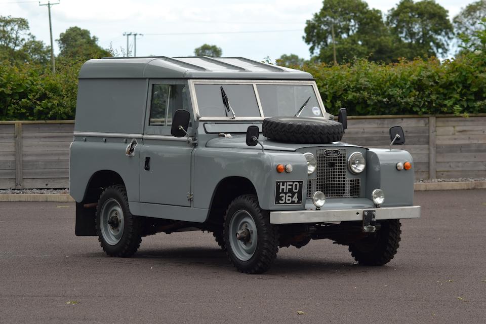 1961 Land Rover Series IIA 4x4  Chassis no. 27100370A