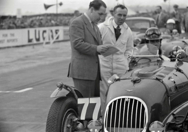 The Ex-Works, Dick Seaman, Eddie Hertzberger, Dudley Folland, John Wyer, Colonel Ronnie Hoare, Jack Fairman,1936 Aston Martin 2-Litre Speed Model 'Red Dragon' Sports-Racing Two-Seater  Chassis no. H6/711/U image 8
