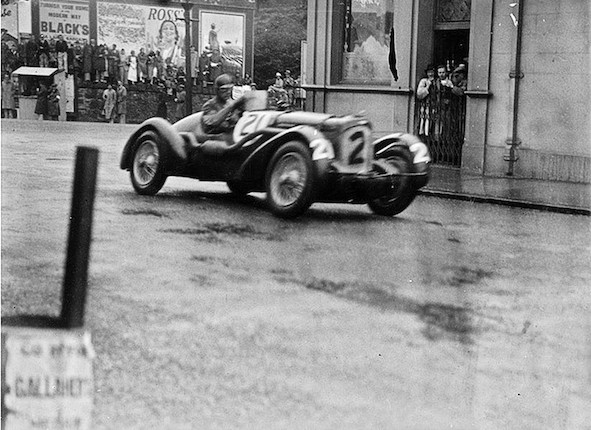 The Ex-Works, Dick Seaman, Eddie Hertzberger, Dudley Folland, John Wyer, Colonel Ronnie Hoare, Jack Fairman,1936 Aston Martin 2-Litre Speed Model 'Red Dragon' Sports-Racing Two-Seater  Chassis no. H6/711/U image 6