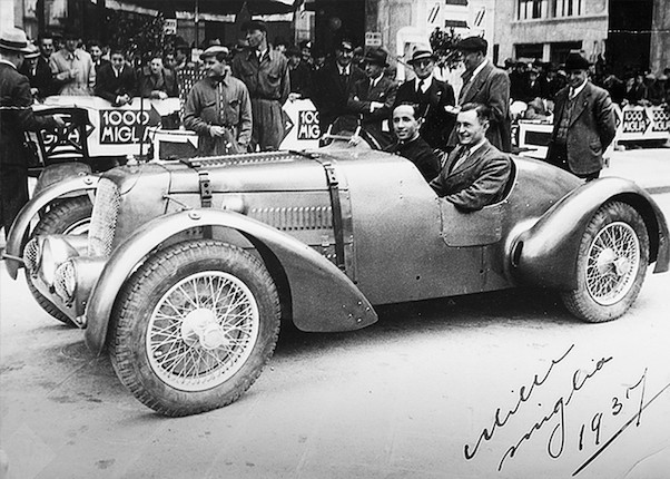 The Ex-Works, Dick Seaman, Eddie Hertzberger, Dudley Folland, John Wyer, Colonel Ronnie Hoare, Jack Fairman,1936 Aston Martin 2-Litre Speed Model 'Red Dragon' Sports-Racing Two-Seater  Chassis no. H6/711/U image 4