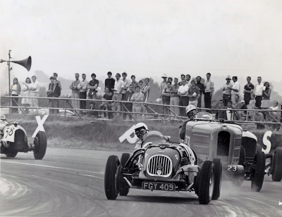 The Ex-Works, Dick Seaman, Eddie Hertzberger, Dudley Folland, John Wyer, Colonel Ronnie Hoare, Jack Fairman,1936 Aston Martin 2-Litre Speed Model 'Red Dragon' Sports-Racing Two-Seater  Chassis no. H6/711/U image 3