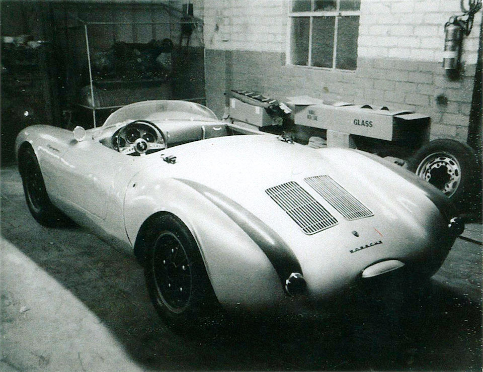 The Ex-Willett Brown, Vasek Polak, Fred Sebald, Richard A. Barbour, George Reilly,1956 Porsche 1.5-litre TYP 550/1500 Rennsport Syder Sports-Racing Two-Seater  Chassis no. 550-0090