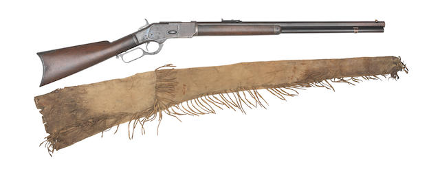 A .44(W.C.F.) Winchester 1873 Late First Model Lever-Action Repeating Rifle Associated With The Battle Of The Little Bighorn (2)