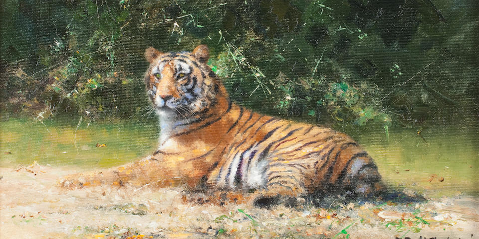 David Shepherd O.B.E. (British, born 1931) Tiger