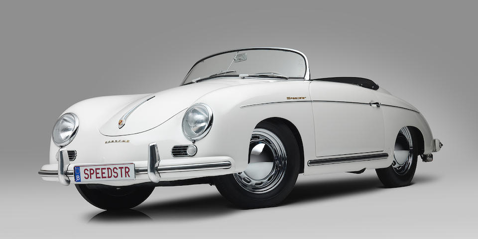 Believed the only one delivered new to Belgium,1955  Porsche  356 'Pre-A' 1600 Speedster  Chassis no. 80926 Engine no. P 60 004