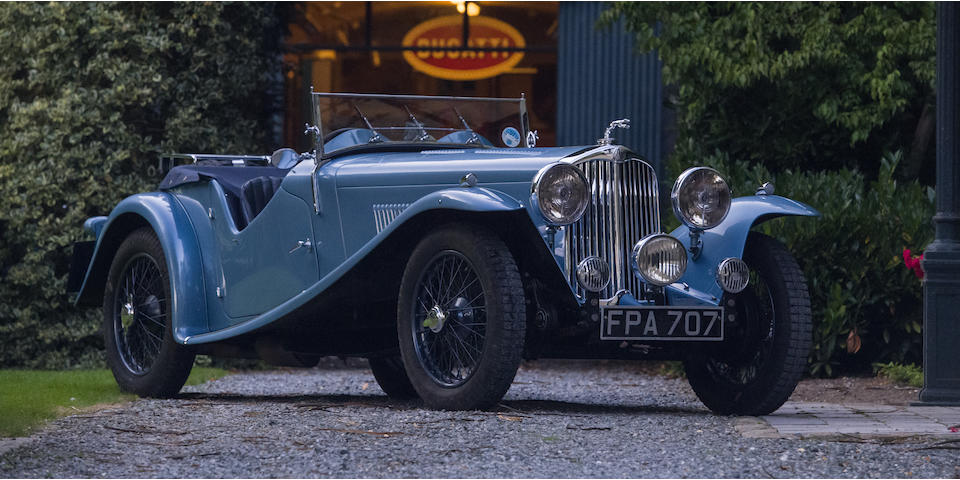 1937 AC 16/80hp 'Short Chassis' Competition Sports  Chassis no. L525 Engine no. UBS7 492
