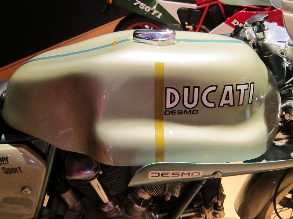 1974 Ducati 750SS Frame no. DM750SS*075260 Engine no. 075299