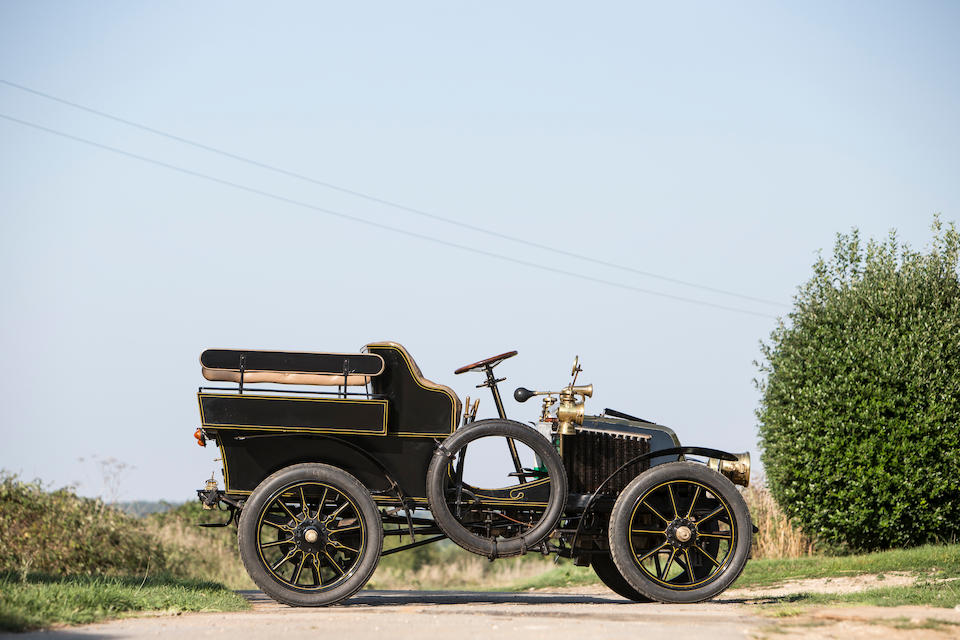 Formerly owned by noted Renault collector George Dorrington,1903 Renault Type N-C 10hp Two Cylinder Wagonette  Chassis no. 227