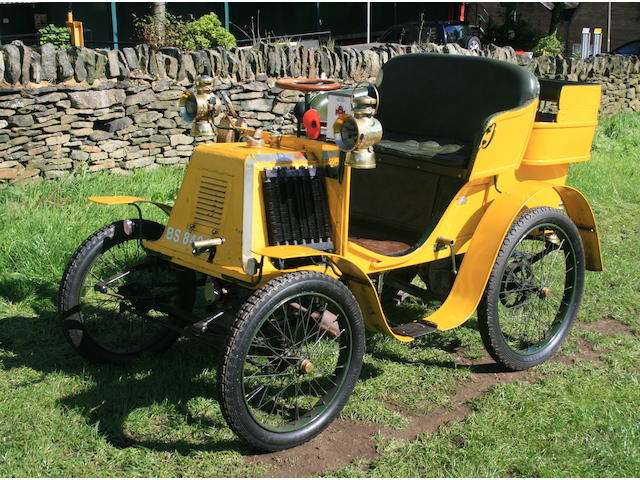 1900 Renault 3&#189;hp Type C Single-cylinder Rear-entrance Tonneau  Chassis no. 1697