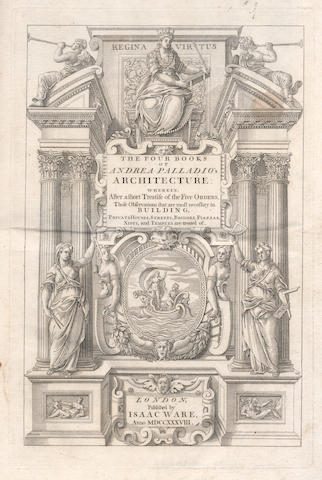 Book cover of The architecture of A. Palladio...