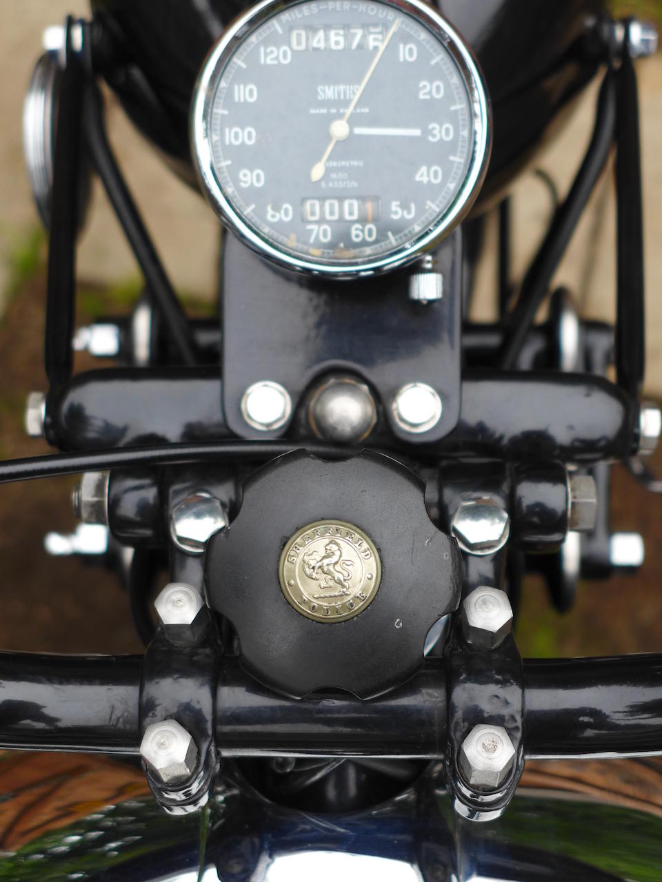 1937 Brough Superior 1,096cc 11-50hp Motorcycle Combination Frame no. M8/1854 Engine no. LTZ/F 57029/SN