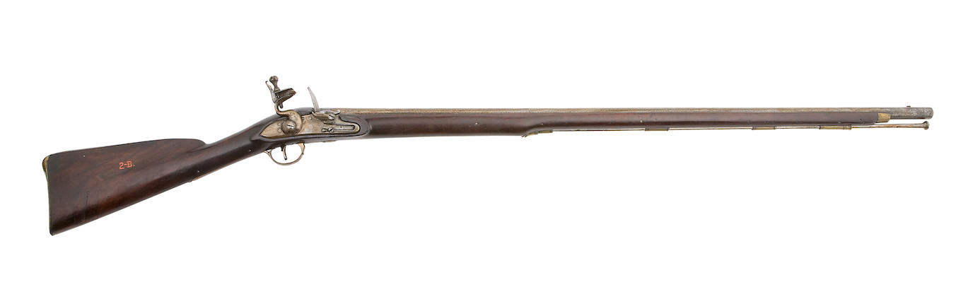 A 12-Bore Flintlock Musket Of Service Type image 1