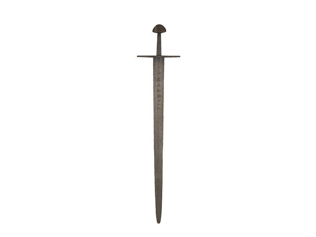 A Rare Sword Of Viking Type With Ingeriil Inscription