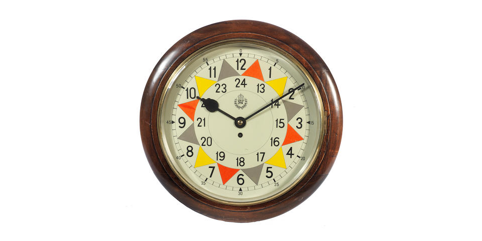 A 1939 Royal Air Force sector clock with Elliott movement,   ((3))