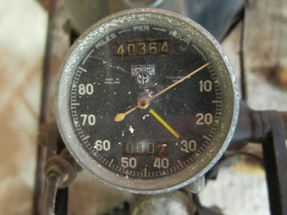 Property of a deceased's estate,1939 Sunbeam 347cc B24 Frame no. 659 Engine no. B24 E 566