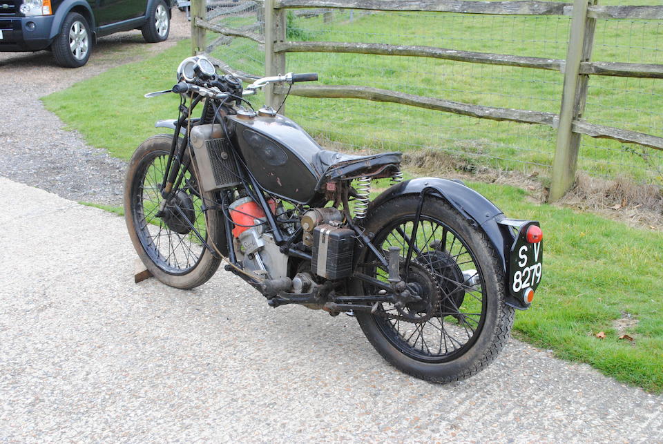 c.1929 Scott 596cc 'TT Replica' (see text)  Frame no. 2773 Engine no. PY3385