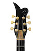 Thumbnail of Prince a custom-made Cloud guitar in black finish, numbered 4, taken on the Act I & II, Prince and the New Power Generation tours, 1993, image 9