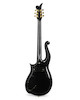 Thumbnail of Prince a custom-made Cloud guitar in black finish, numbered 4, taken on the Act I & II, Prince and the New Power Generation tours, 1993, image 8