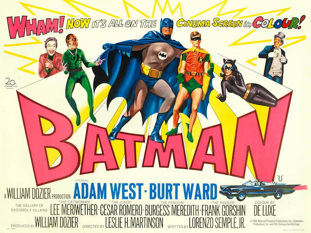 Batman, Twentieth Century Fox, 1966,
