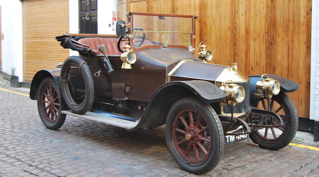 1912 M&#233;tallurgique 12hp Cabriolet  Chassis no. 15149