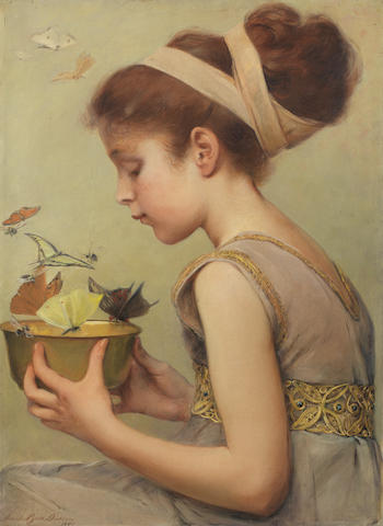 Sarah Paxton Ball Dodson (American, 1847-1906) Butterflies