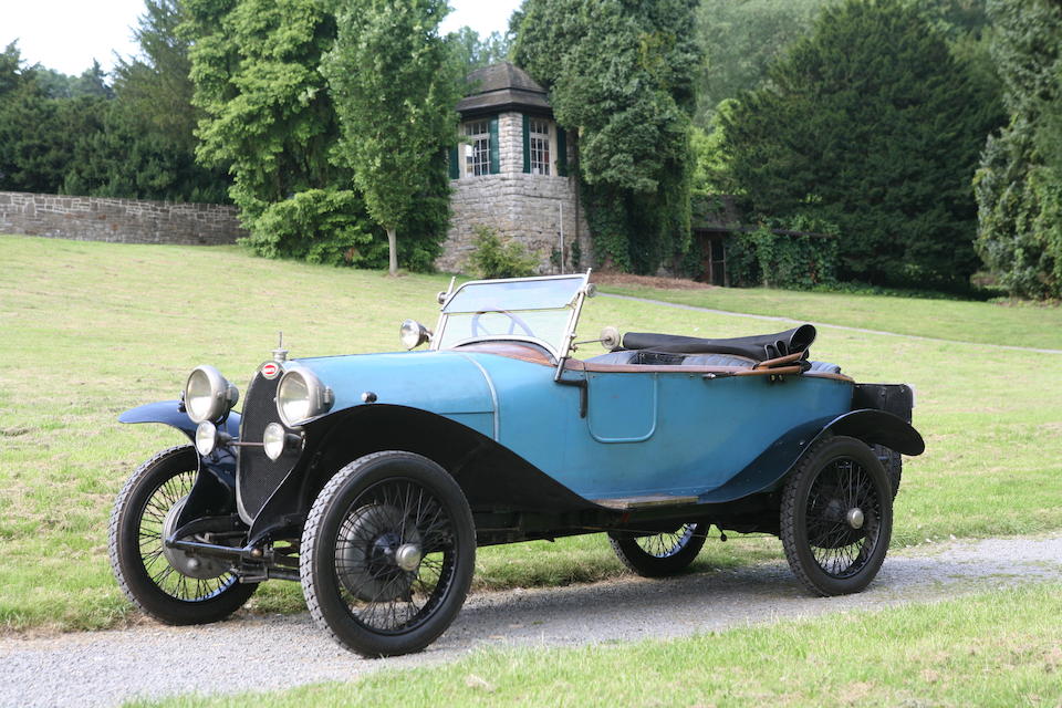 Bugatti Type 27 Brescia torp&#233;do 1923
