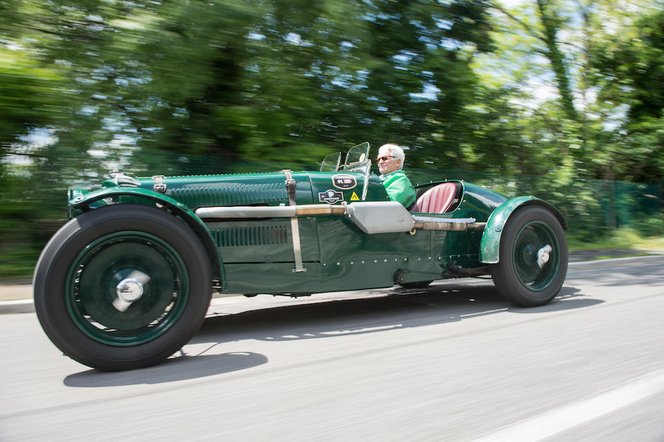 Engag&#233;e aux 24 Heures du Mans 1935 par l'usine, 5e  de sa classe,Aston Martin Ulster Sports deux places 1935
