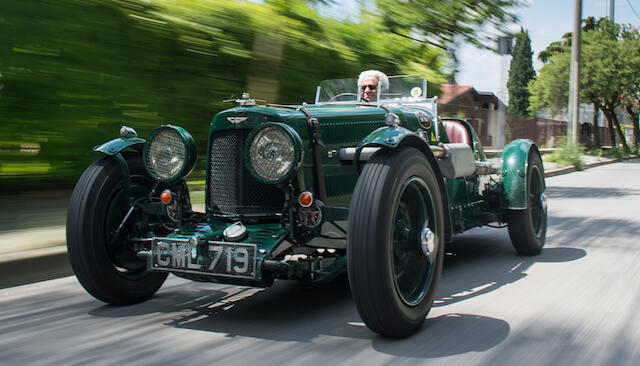 Bonhams : Engagée aux 24 Heures du Mans 1935 par l'usine, 5e de sa classe,Aston Martin Ulster Sports deux places 1935