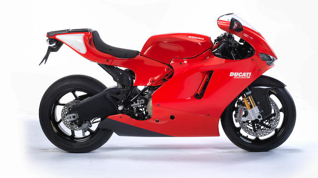 Ducati 990 cm3 Desmosedici RR 2009 Frame no. ZDM100AA8B001190 Engine no. ZDM990FW4001318