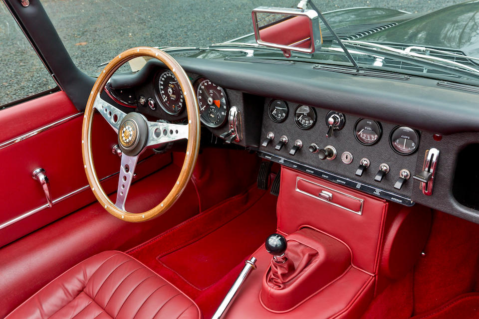 Jaguar Type E s&#233;ries 1 4,2 litres roadster 1965