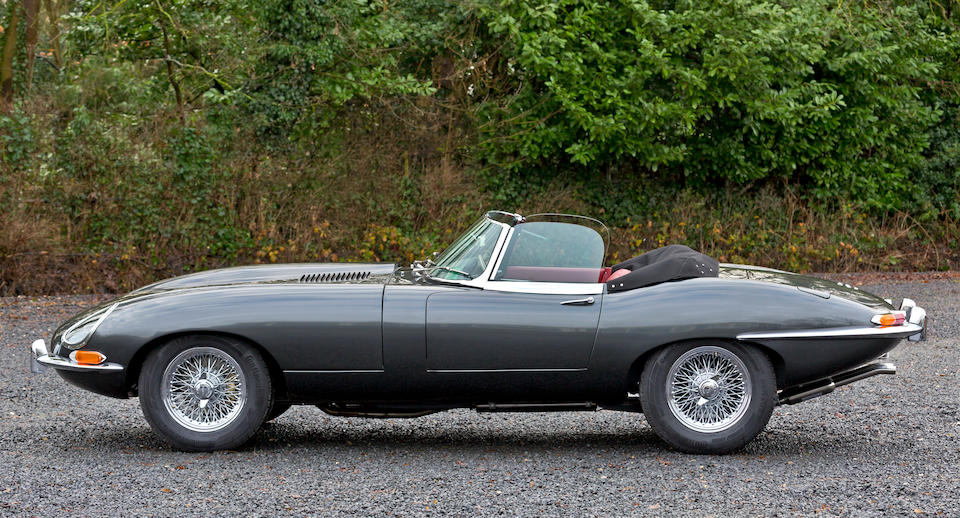 Jaguar Type E s&#233;ries 1 4,2 litres roadster 1965