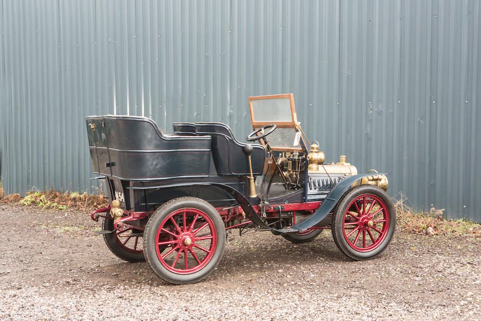 1903 Cl&#233;ment 12/16hp 4-cylinder Rear-entrance Tonneau Car  Chassis no. 4186