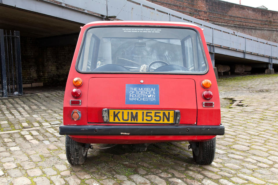 Offered on behalf of The Science Museum,1974 Enfield 700 Electric Car  Chassis no. 023675