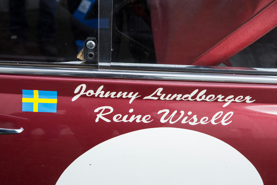 The ex-Johnny Lundberger, Reine Wisell,1964 Morris Mini  Cooper 'S' Competition Saloon  Chassis no. KA2S4-L/553414