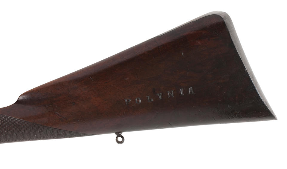 Of Dundee whaling interest: A 19 Bore Percussion musket for whaling ship Polynia  W Greener Birmingham 1867