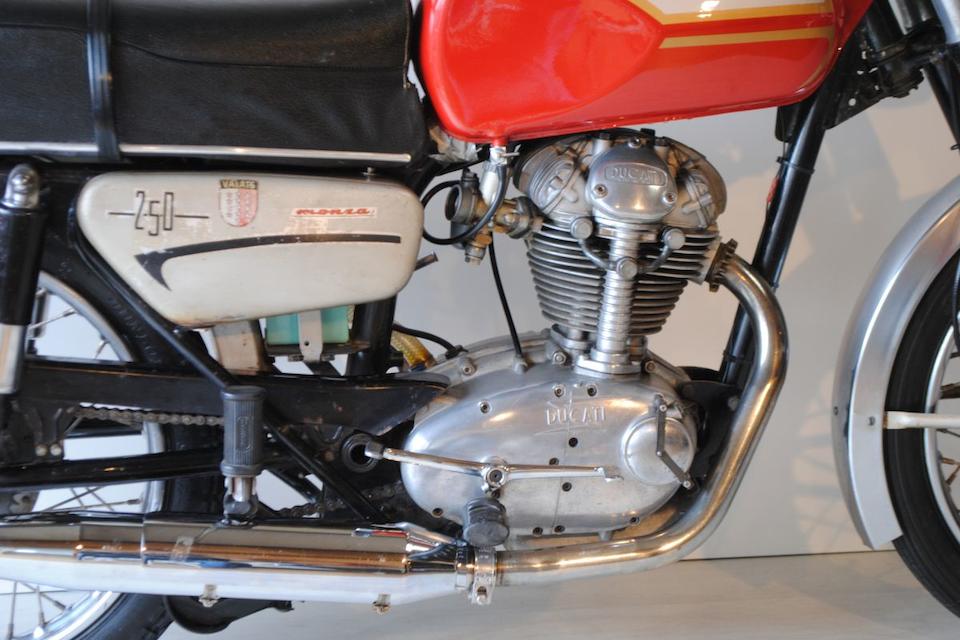 1970 Ducati 250cc Monza Frame no. 98448 Engine no. 103302