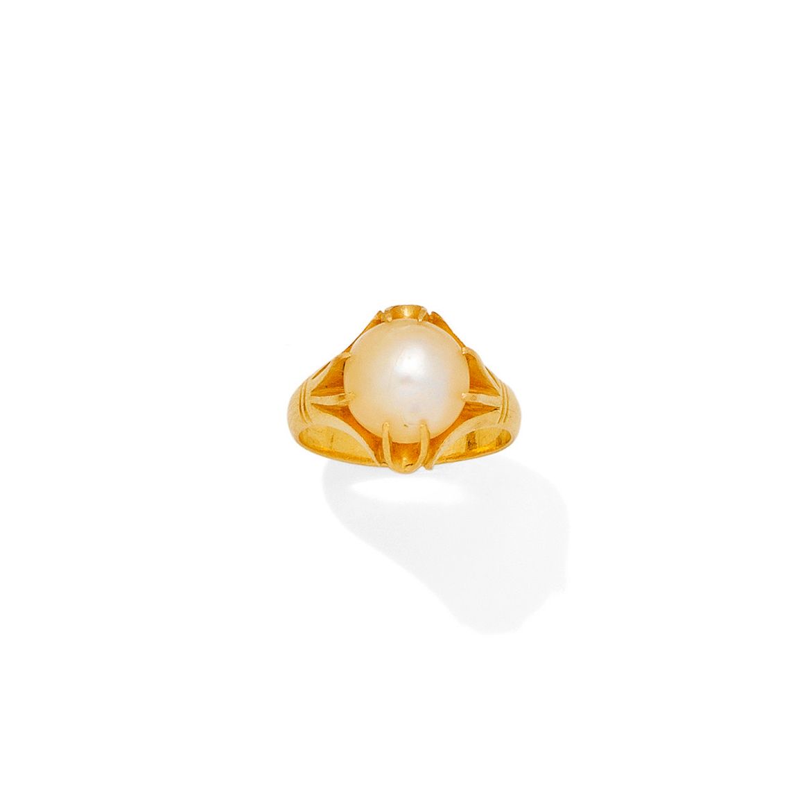 A pearl ring