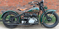 Thumbnail of 1930 Harley-Davidson 1,200cc Model V Frame no. 30V 9732 Engine no. 30V 9732C image 1