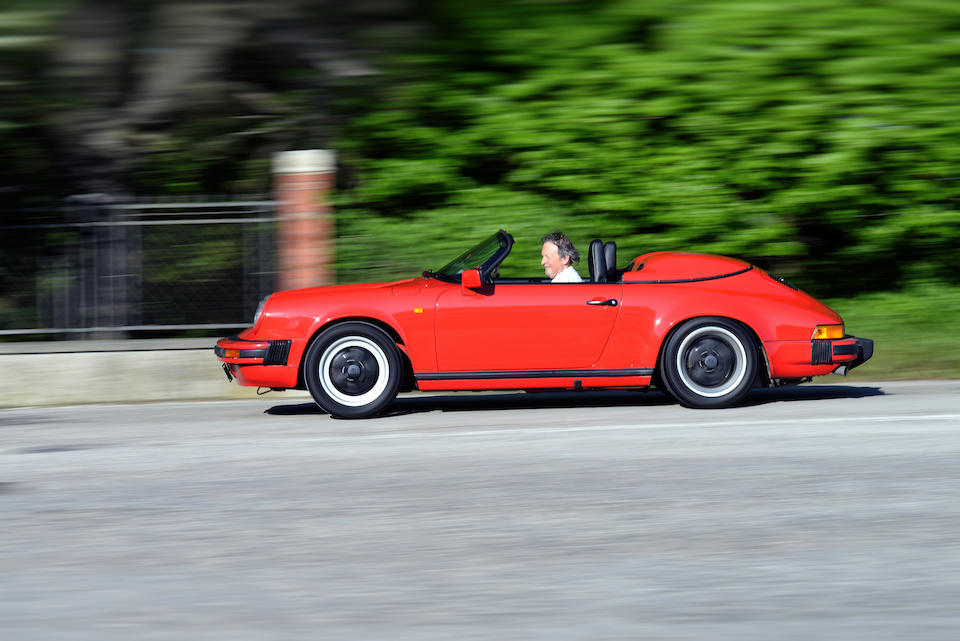 One of only 171 examples built,1989 Porsche  911 3.2-Litre 'Narrow-body' Speedster  Chassis no. WPOZZZ91ZKS152253