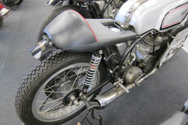 1961 Norton 350cc Manx Racing Motorcycle Frame no. 10M 97327 Engine no. 10M 097327 image 10