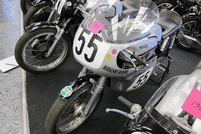 1961 Norton 350cc Manx Racing Motorcycle Frame no. 10M 97327 Engine no. 10M 097327 image 9