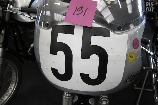1961 Norton 350cc Manx Racing Motorcycle Frame no. 10M 97327 Engine no. 10M 097327 image 8